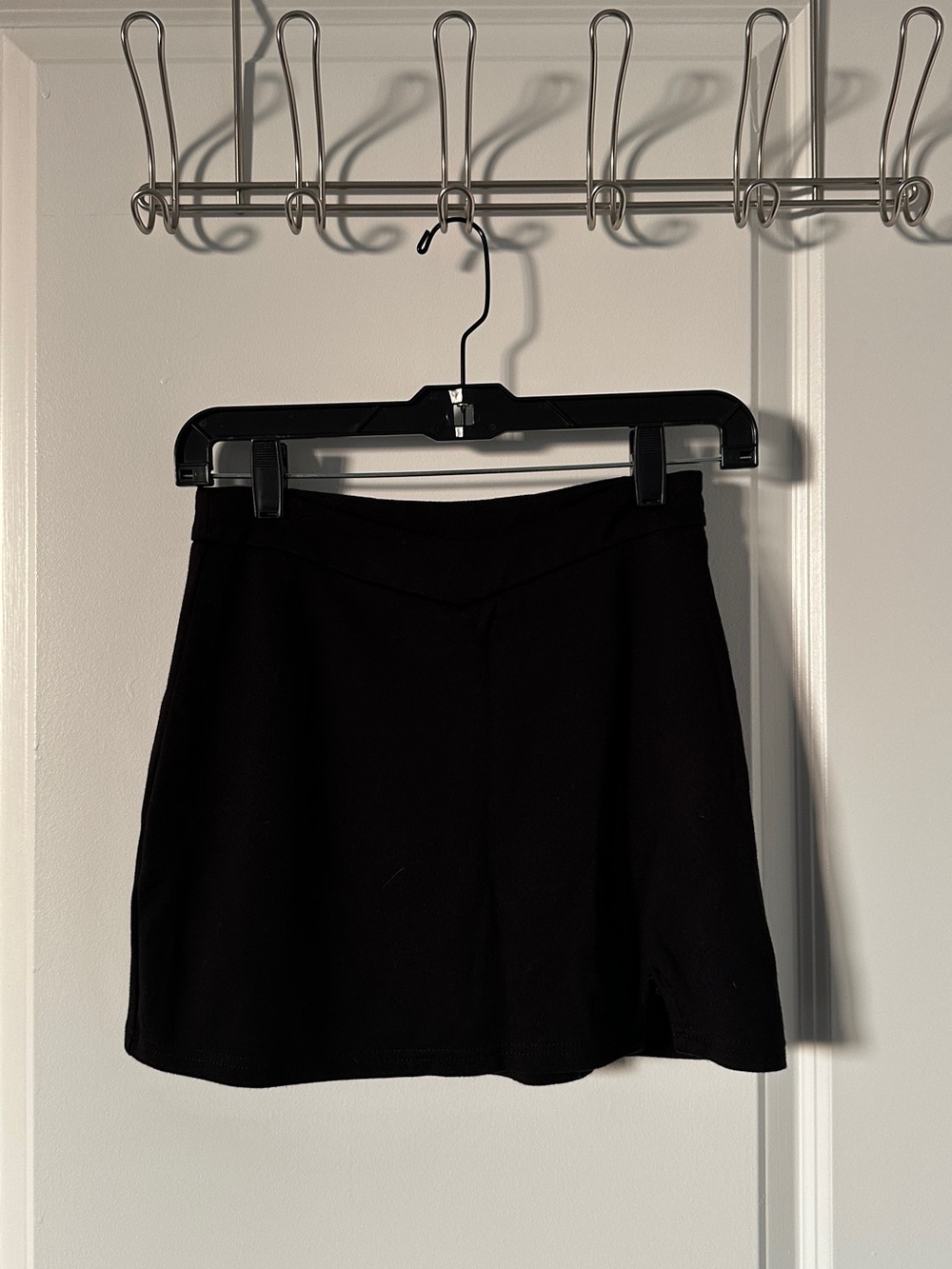 Princess Polly Black A-Line Mini Skirt